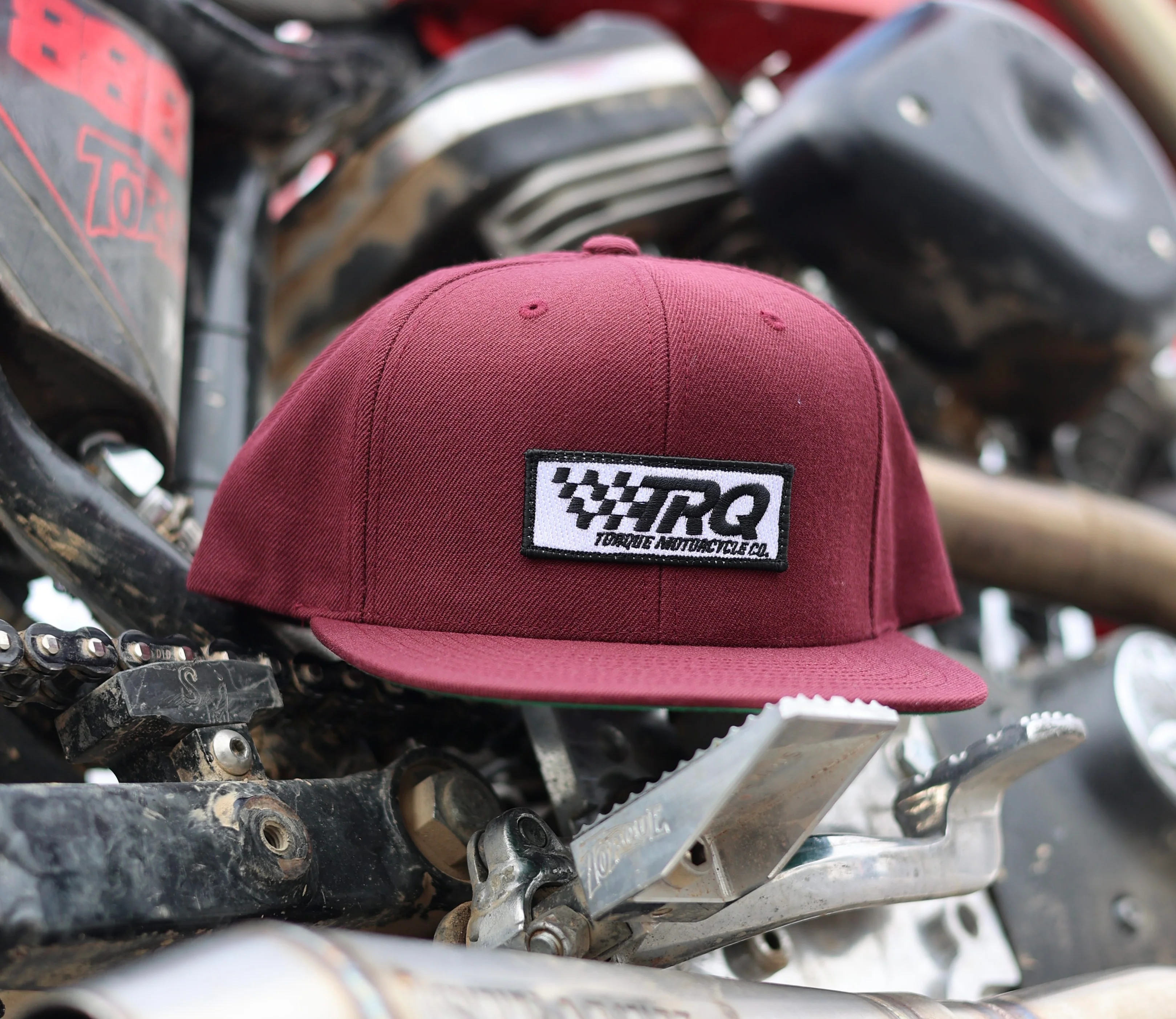 CHECKERS SNAPBACK HAT - Image 4