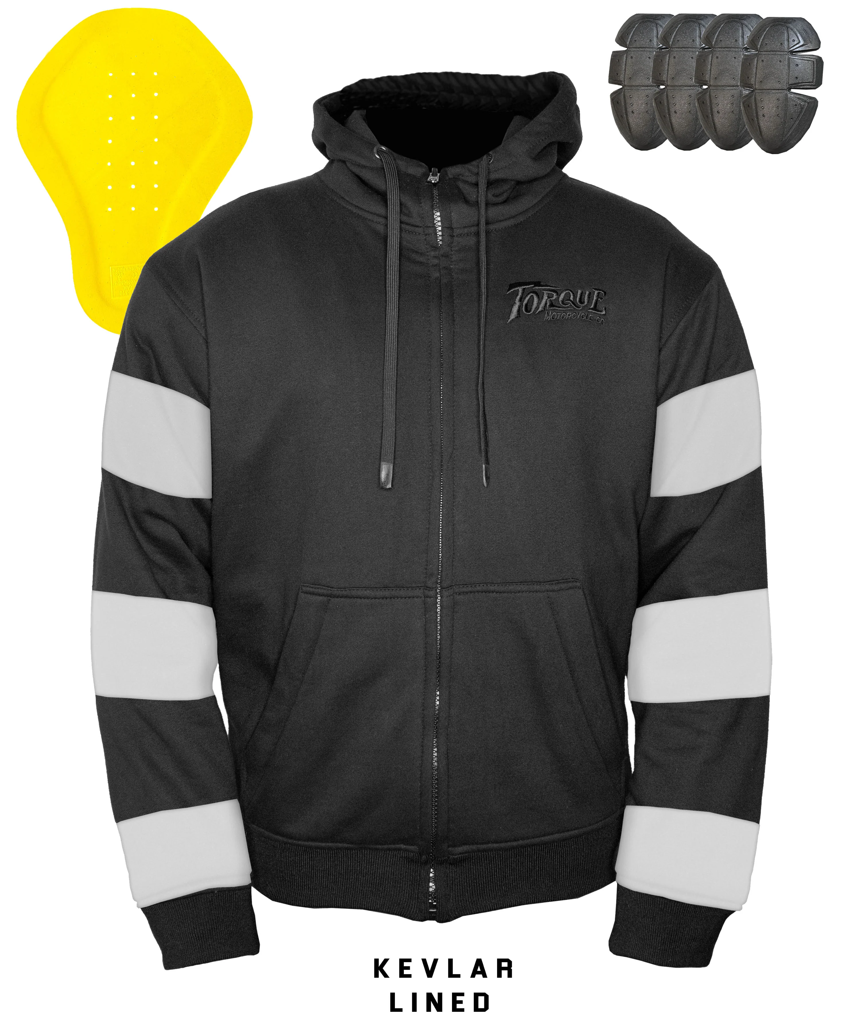 TORQUE ARMORED HOODIE | RACE DAY (Final Sale) - Image 11