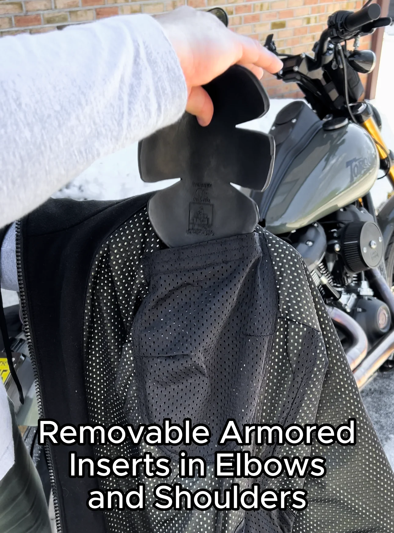 TORQUE ARMORED HOODIE | RACE DAY (Final Sale) - Image 5