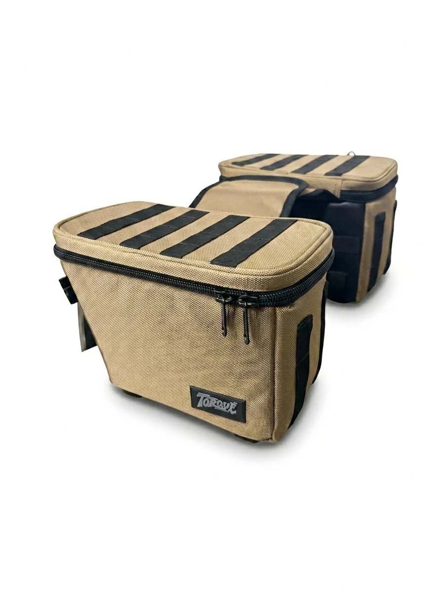 TORQUE MINI SADDLE BAGS (Earth or Sandstorm) - Image 2
